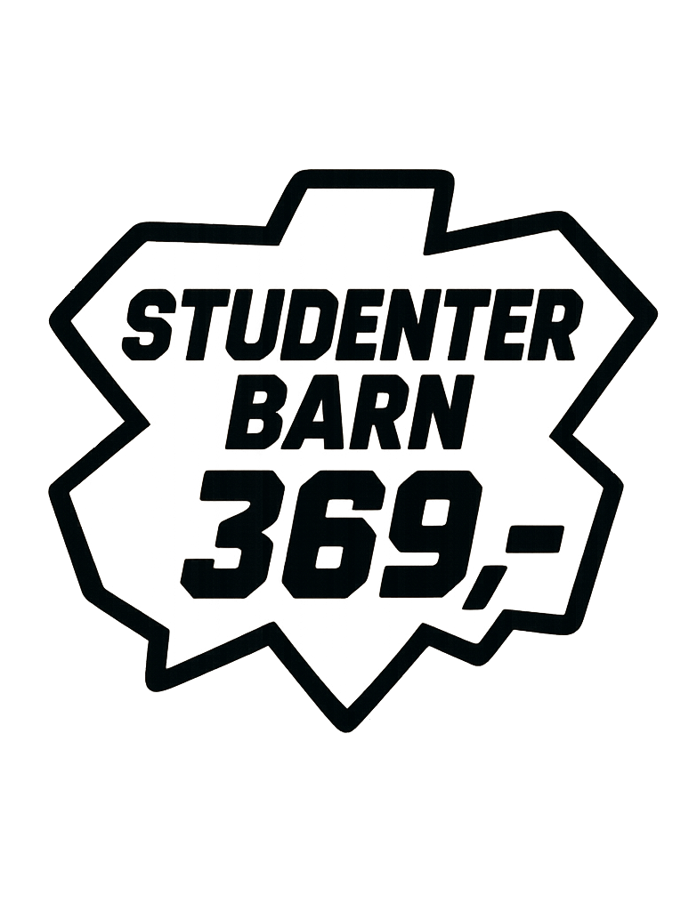 Studenter Barn 369,-